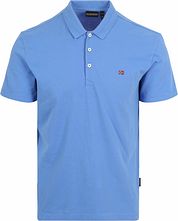 Napapijri Ealis Polo Shirt Mid Blue
