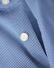 Olymp Luxor Shirt Blue Check Comfort Fit