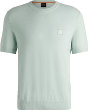 BOSS Knitted T-shirt Kanache Light Blue