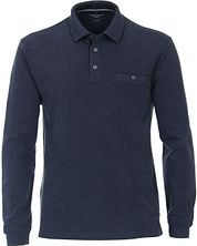 Casa Moda Poloshirt LS Dark Blue