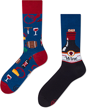 Many Mornings Socks Cabernet Sockvignon