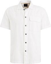 PME Legend Short Sleeve Shirt Linen Blend White