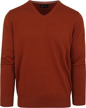 Suitable Pullover Vini V-Neck Orange