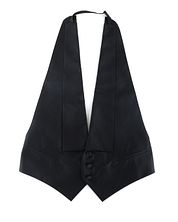 Tailcoat Waistcoat Black