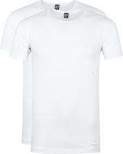 Alan Red Ottawa T-shirt Stretch White 2-Pack