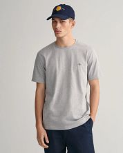 Gant T-shirt Shield Logo Grey