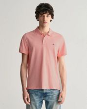 Gant Shield Piqué Polo Shirt Pink