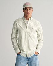 Gant College Shirt Stripe Light Green