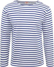 Armor-Lux Houat Sweater Stripes Cobalt Blue White  
