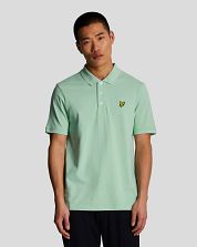 Lyle and Scott Polo Plain Light Green