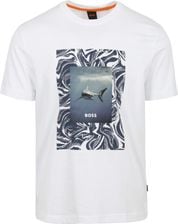 BOSS T-shirt Tucan Weiß