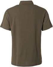 No Excess Polo Shirt Jacquard Army Green