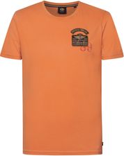 Petrol T-Shirt Palmetto Oranje