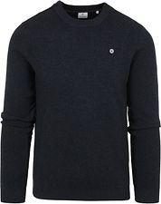 Blue Industry Sweater Grey Zipper