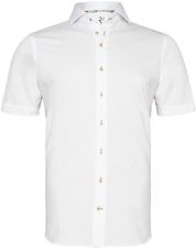 R2 Japanese Knitted Shirt Short Sleeves White