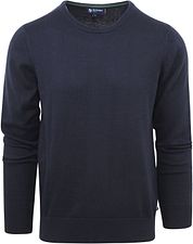 Suitable Respect Oinix Pullover O-Neck Navy