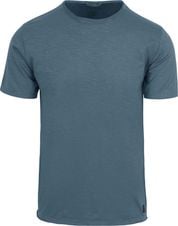 Dstrezzed Mc Queen T-shirt Melange Mid Blauw