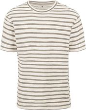 Anerkjendt Kikki T-shirt Green Striped