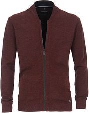 Casa Moda Cardigan Melange Bordeaux