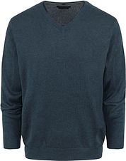 Casa Moda Pullover Blue Melange