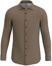 Desoto Shirt Kent Figures Brown