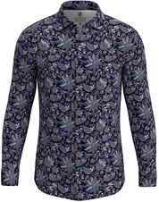 Desoto Shirt Kent Flowers Navy