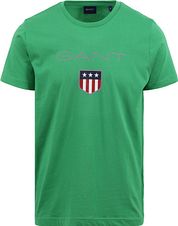 Gant T-shirt Shield Logo Green