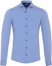 Pure Functional Shirt Stripes Blue