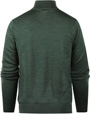 Steppin' Out Half Zip Pullover Merino Wool Sage Green