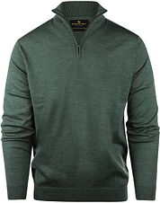 Steppin' Out Half Zip Pullover Merino Wool Sage Green