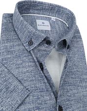 Blue Industry SS Shirt Jersey Melange Blue