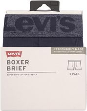 Levi's Brief Boxershorts 2-Pack Navy Melange