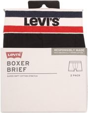 Levi's Brief Boxershorts 2-Pack Schwarz