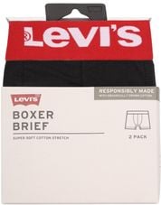 Levi's Brief Boxershorts 2-Pack Schwarz 