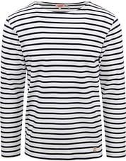 Armor-Lux Houat Sweater Stripes Black White  