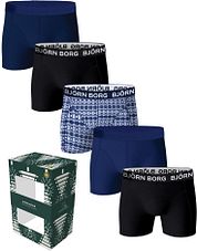 Bjorn Borg Boxers Cotton Stretch 5-Pack Blue