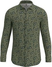Desoto Shirt Kent Leaves Green