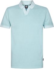 Petrol Piqué Polo Shirt Cayside Aqua