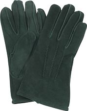 Suitable Suede Gloves Dark Green