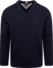 Tommy Hilfiger Pullover V-Neck Navy