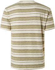 No Excess T Shirt Stripes Cream