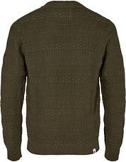 Anerkjendt Sweater Sune Jacquard Dark Green