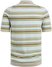 Cast Iron Polo Shirt Bouclé Light Blue