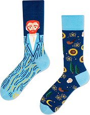 Many Mornings Socks Van Gogh