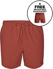 Muchachomalo Solid Swimshort Red