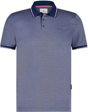 State Of Art Pique Polo Shirt Cobalt Blue