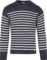 Armor-Lux Molène Sweater Wool Stripes Navy
