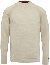 Cast Iron Melange Sweater Beige