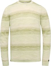 Cast Iron Sweater Stripes Green