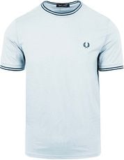 Fred Perry T-Shirt M1588 Light Blue V08